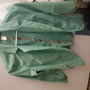 Green blazer